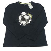 Nové- Černé triko s míčem Primark