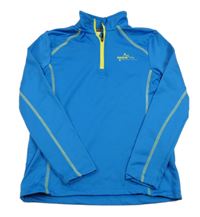 Modrá funkční sportovní mikina Crivit