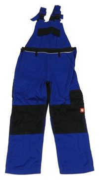 Modro-černé pracovní lacláče Engelbert Strauss