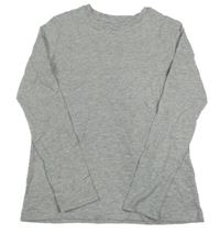 Šedé melírované triko H&M