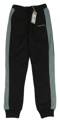 Nové - Černo-šedé sportovní kalhoty s logem McKenzie