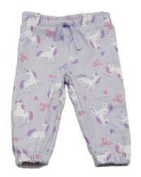 Levandulové tepláky s jednorožci Primark