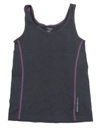 Tmavošedý top Scholler 