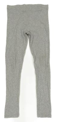 Šedé žebrované legíny George 