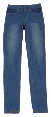 Modré džegíny H&M