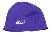 Fialová koupací čepice s logem ZOOGS