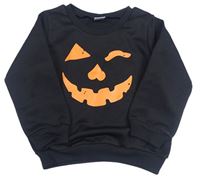 Černá mikina s dýní