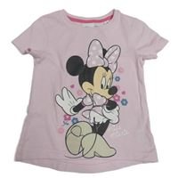 Světlerůžové tričko s Minnie MANGUUN