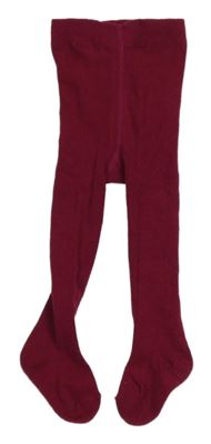 Vínové punčocháče PRIMARK