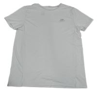 Bílé funkční sportovní tričko s logem Kalenji