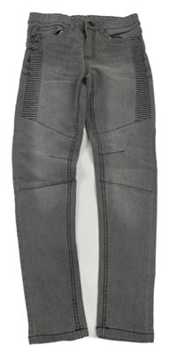 Šedé skinny rifle Y.F.K.