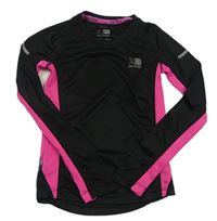 Černo-růžové funkční triko Karrimor