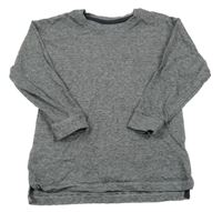 Černé pruhované triko Next