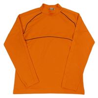 Oranžová sportovní mikina