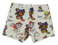 Bílé bavlněné kraťasy s Paw Patrol H&M