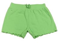 Zelené žebrované kraťasy Primark