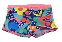 Modro-barevné plavkové kalhoty Miniclub