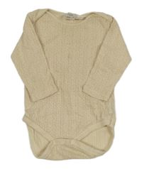 Světlebéžové vzorované puntíkaté body Zara