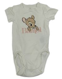 Bílé body s Bambim H&M