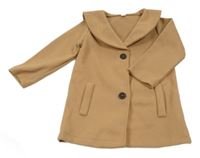 Hnědý kabátek s límcem 