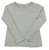 Šedé melírované triko Impidimpi