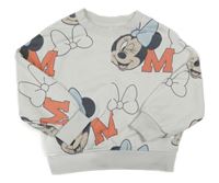 Bílá mikina s Minnie M&S