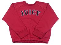 Růžová mikina s logem Juicy Couture 