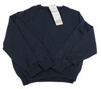 Nové - 2set - 2x Tmavomodrý svetr George