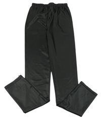 Černé lesklé legíny 