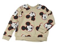 Béžová mikina s Mickeym Primark