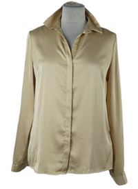 Dámská béžová saténová halenka Orsay 