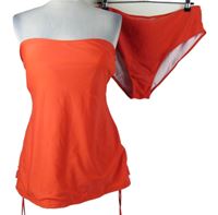 Dámské červené plavkové tankiny Shein 