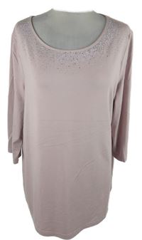 Dámská světlerůžová tunika s kamínky Gerry Weber 