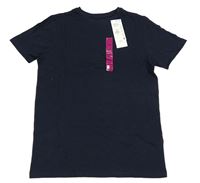 Tmavomodré tričko Primark