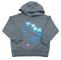 Šedomodrá mikina s dinem a kapucí M&S