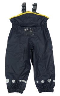 Tmavomodro-žluté nepromokavé lacláče jako