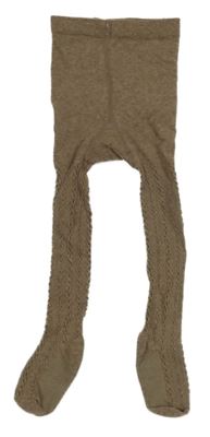 Hnědé punčocháče H&M