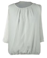 Dámská bílá šifonová halenka C&A