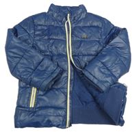 Tmavomodrá šusťáková zimní bunda Mayoral