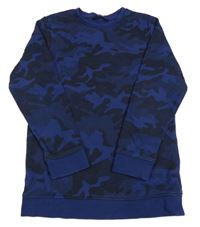 Tmavomodrá army mikina George