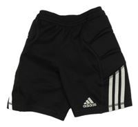 Černé brankářské kraťasy s logem Adidas