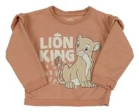 Starorůžová mikina s Nalou a volánky - Lví Král PRIMARK