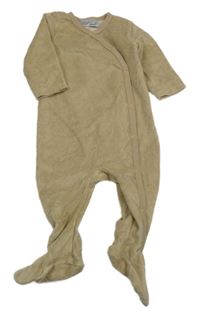 Béžový sametový overal Ergee 