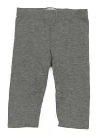Šedé melírované capri legíny Pocopiano 