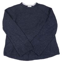 Tmavomodrý svetr H&M