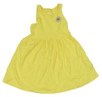 Žluté šaty s kopretinou F&F