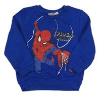 Safírová mikina se Spidermanem Primark