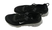 Černé textilní botasky Nike vel. 36