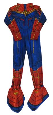 Kostým- Safírovo-červený overal - Captain Marvel Rubie´s
