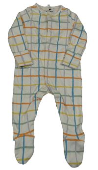 Smetanovo-barevný kostkovaný overal John Lewis